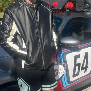 WILSONS Leather Racing Jacket